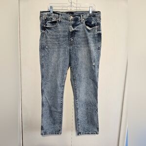 GAP Women's Light Wash Denim High Rise Vintage Slim Jeans Size 16